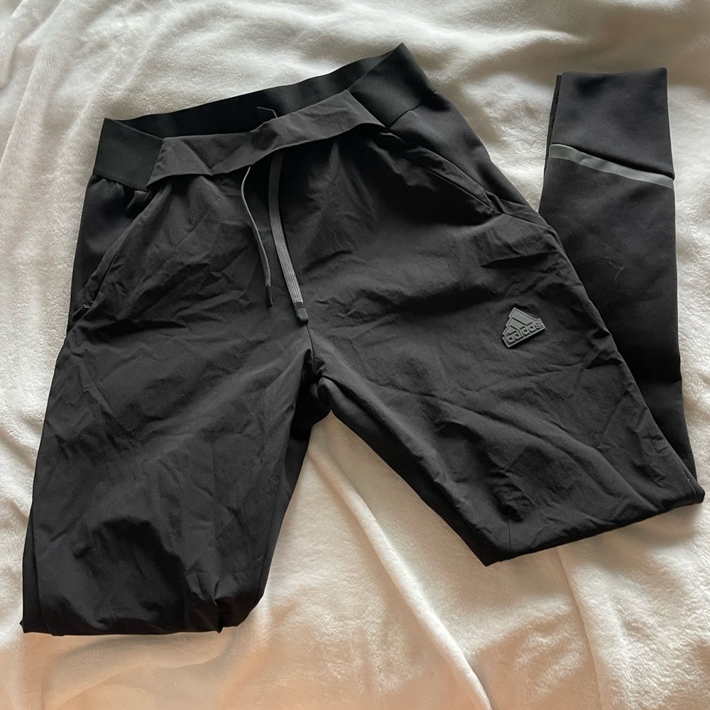 adidas women Black Joggers with Logo